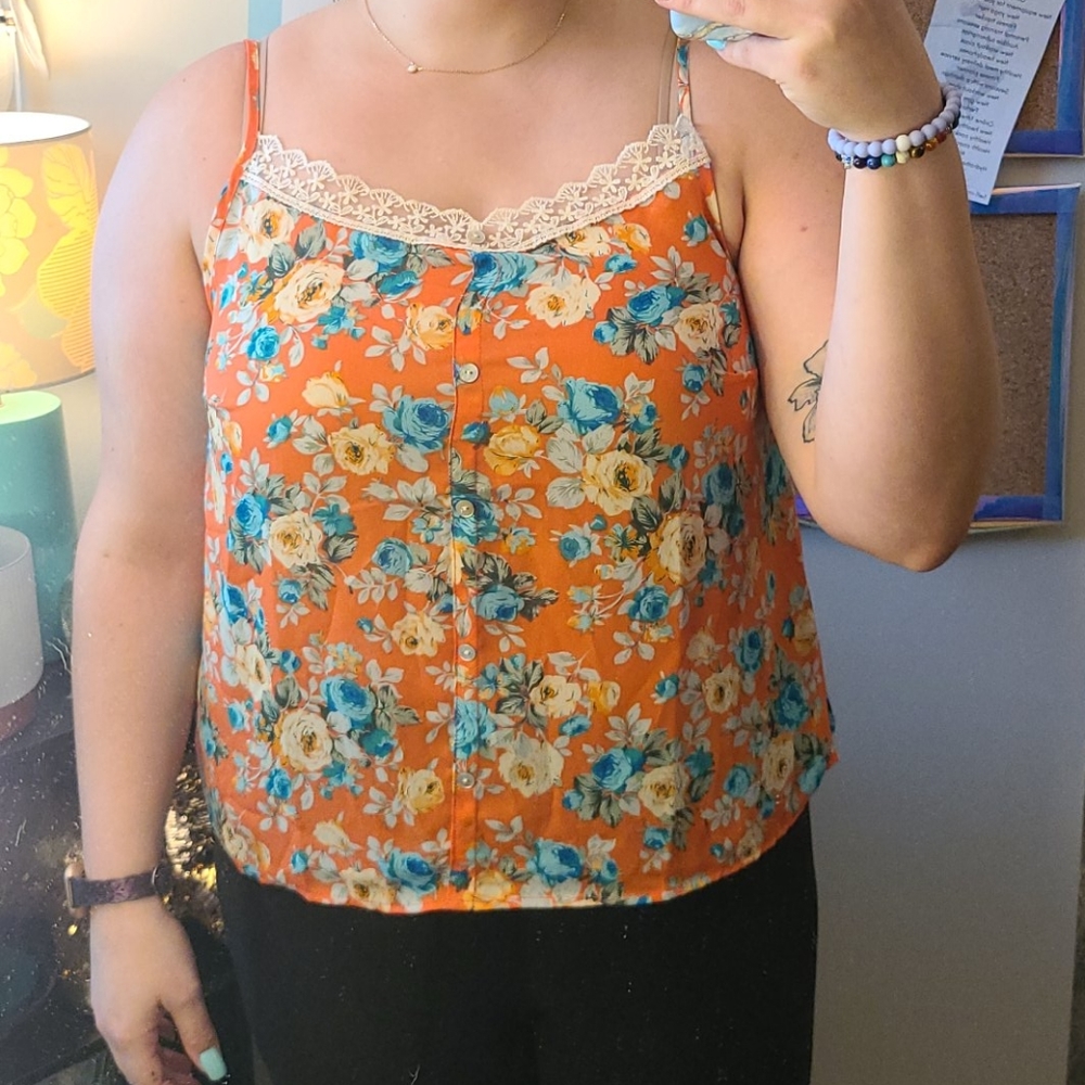 Sweetheart Floral Top